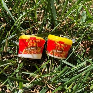 HANDMADE HORMEL CHILI EARRINGS